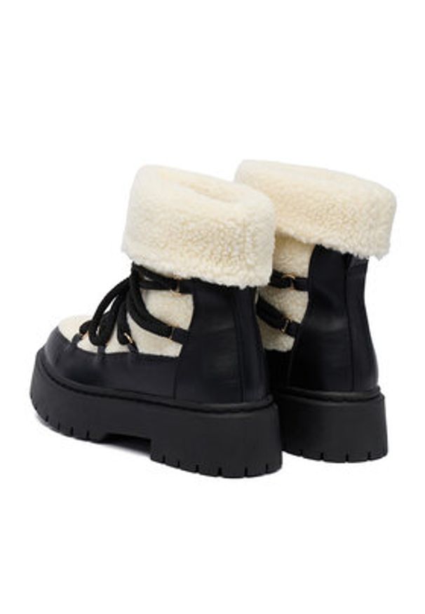 DeeZee Śniegowce 13123Y-3 Écru. Materiał: materiał