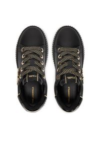 Karl Lagerfeld - KARL LAGERFELD Sneakersy KL42376A Czarny. Kolor: czarny. Materiał: skóra #4