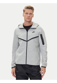 Nike Bluza Windrunner HV0949 Szary Regular Fit. Kolor: szary. Materiał: bawełna