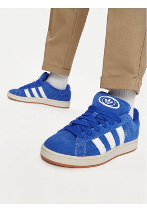 Adidas - adidas Sneakersy Campus 00s H03471 Niebieski. Kolor: niebieski. Materiał: zamsz, skóra. Model: Adidas Campus