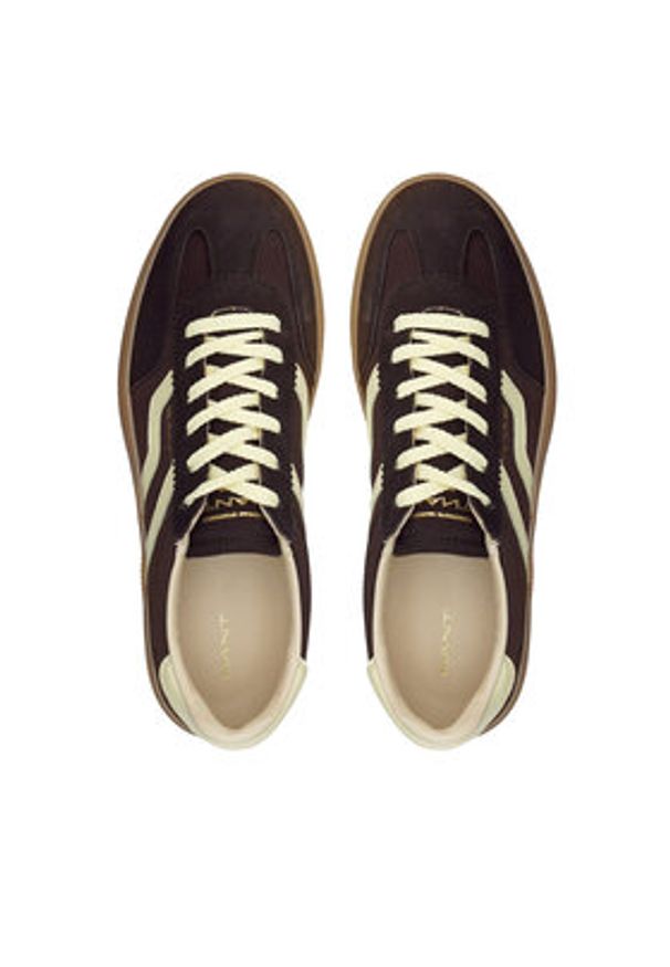 GANT - Gant Sneakersy 32533198 Brązowy. Kolor: brązowy. Materiał: zamsz, skóra