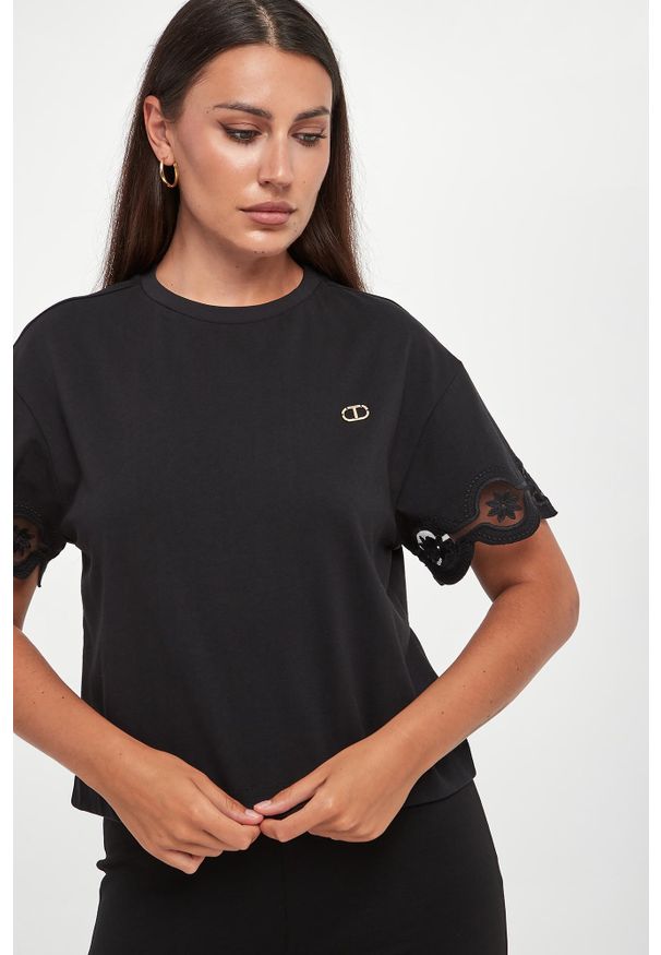 Twinset Milano - T-shirt damski TWINSET