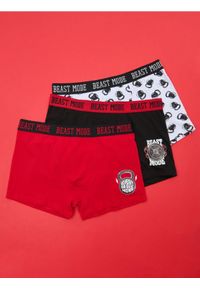Sinsay - Bokserki Classic 3 pack - wielobarwny. Materiał: bawełna, elastan