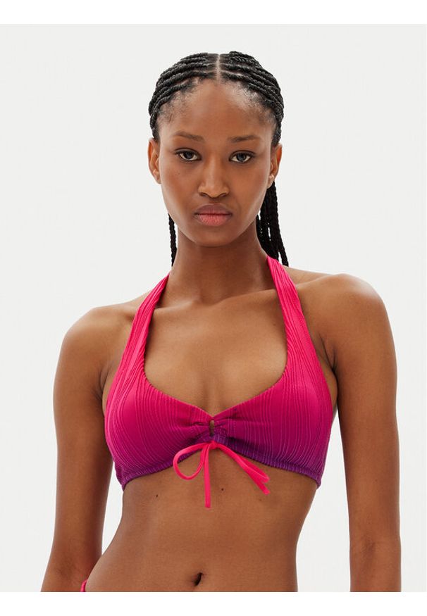 Chantelle Góra od bikini C12VQA Fioletowy. Kolor: fioletowy. Materiał: syntetyk