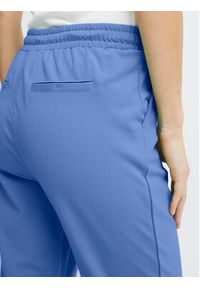 Fransa Spodnie materiałowe 20605622 Niebieski Regular Fit. Kolor: niebieski. Materiał: materiał, wiskoza #4