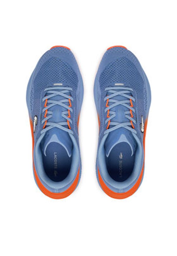 Lacoste Sneakersy Neo Run 2 51SMA0026 Niebieski. Kolor: niebieski. Materiał: materiał. Sport: bieganie