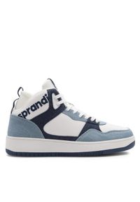 Sprandi Sneakersy HEAT MID MPRS-2022M03108-2D Niebieski. Kolor: niebieski. Materiał: materiał