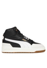 Puma Sneakersy Shuffle Downtown Mid 402598 06 Czarny. Kolor: czarny. Materiał: skóra