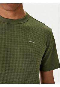 G-Star RAW - G-Star Raw T-Shirt D28609-E383 Zielony Regular Fit. Kolor: zielony. Materiał: bawełna #2