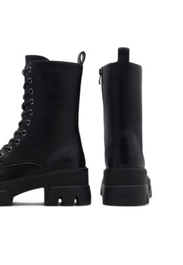 Jenny Fairy Trzewiki LONE HY8757-8 Czarny. Kolor: czarny. Materiał: syntetyk