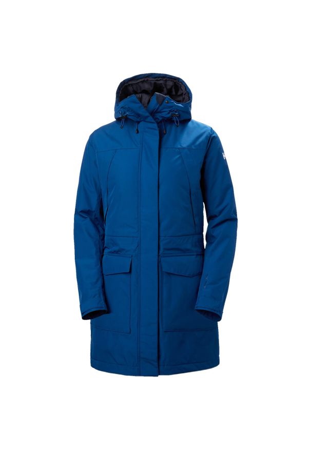 Parka damska Helly Hansen Frida Ins. Kolor: niebieski. Sezon: zima