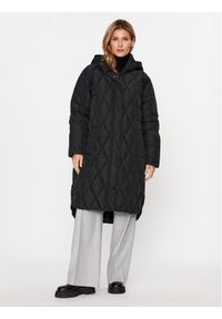Lee Płaszcz zimowy 112341597 Czarny Relaxed Fit. Kolor: czarny. Materiał: syntetyk. Sezon: zima