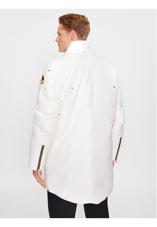 Moose Knuckles Kurtka puchowa Stag Lake Parka Écru Regular Fit. Materiał: bawełna