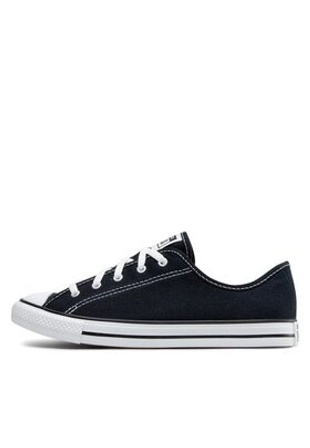 Converse Trampki Chuck Taylor All Star Dainty Ox 564982C Czarny. Kolor: czarny. Materiał: materiał