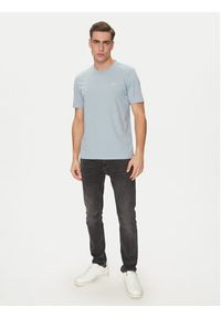 Hugo - HUGO T-Shirt Dero222 50466158 Niebieski Regular Fit. Kolor: niebieski. Materiał: bawełna