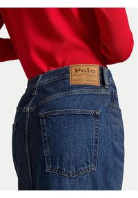 Polo Ralph Lauren Spódnica jeansowa 211A95501001 Granatowy Regular Fit. Kolor: niebieski. Materiał: bawełna #4
