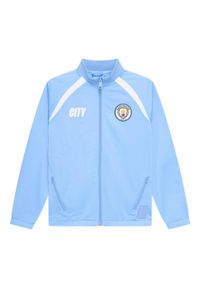 MANCHESTER CITY - Dres treningowy Manchester City dla dzieci 25/26 - Niebieski. Kolor: niebieski, biały, wielokolorowy. Materiał: dresówka. Styl: sportowy