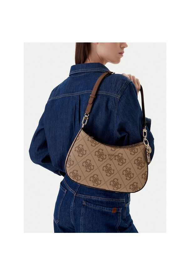 Torebka Guess. Kolor: beżowy