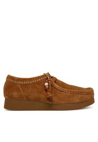 Clarks Półbuty WallabeeEVOSh 26329300 Brązowy. Kolor: brązowy. Materiał: skóra, zamsz #1