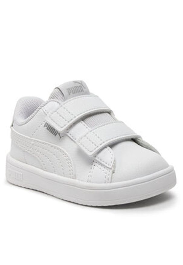 Puma Sneakersy Rickie Classic V Inf 394254-08 Biały. Kolor: biały. Materiał: skóra