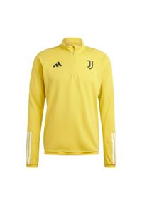 Bluza do piłki nożnej męska Adidas Juventus Tiro 23 Training Top. Kolor: beżowy, żółty, wielokolorowy. Materiał: poliester. Sport: fitness