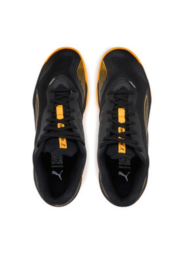 Puma Buty halowe Solarstrike III 107849 01 Czarny. Kolor: czarny. Materiał: skóra