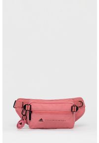 Adidas by Stella McCartney - adidas by Stella McCartney Nerka kolor różowy. Kolor: różowy. Materiał: poliester. Wzór: nadruk #1