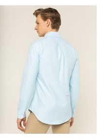 Polo Ralph Lauren Koszula Classics 710784299011 Błękitny Slim Fit. Typ kołnierza: polo. Kolor: niebieski. Materiał: bawełna