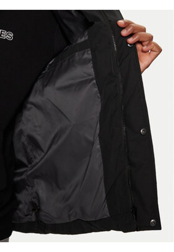 Jack & Jones - Jack&Jones Kurtka zimowa Bradley 12256974 Czarny Regular Fit. Kolor: czarny. Materiał: syntetyk. Sezon: zima