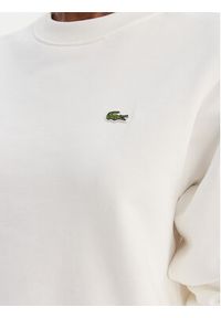 Lacoste Bluza SF5270 Écru Regular Fit. Kolor: kremowy. Materiał: bawełna #3