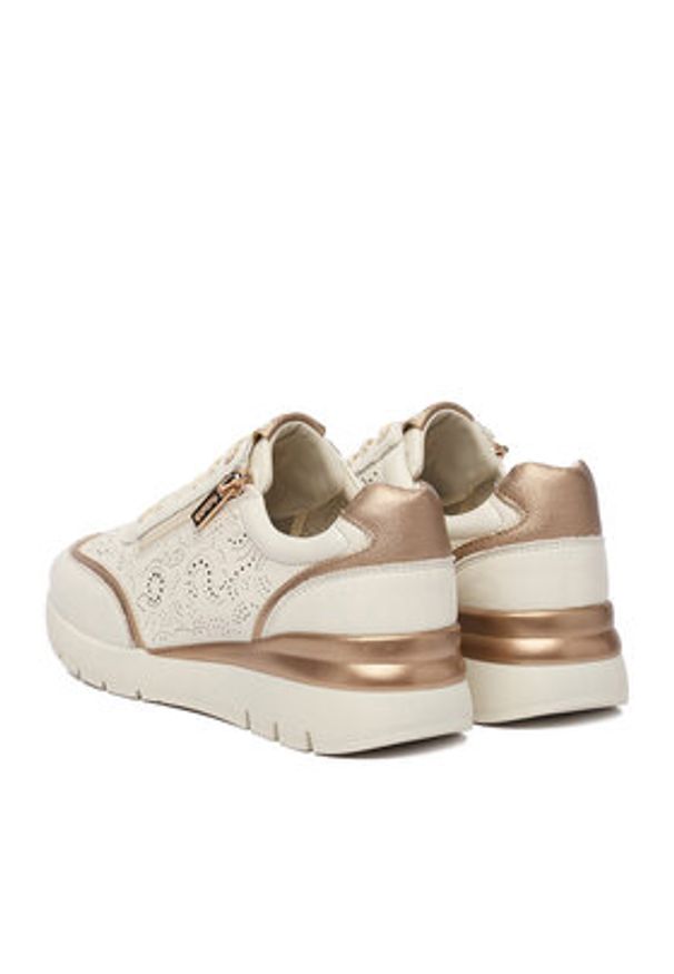 Go Soft Sneakersy CEO-HY8205-1 Écru. Kolor: kremowy. Materiał: skóra