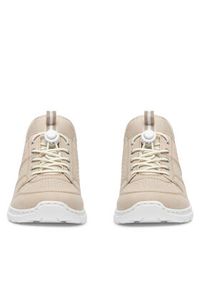 Rieker Sneakersy L3254-62 Beżowy. Kolor: beżowy. Materiał: materiał #4