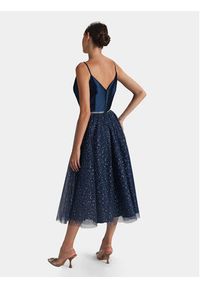 Swing Sukienka koktajlowa 5AG11500 Granatowy Regular Fit. Kolor: niebieski. Materiał: syntetyk. Styl: wizytowy