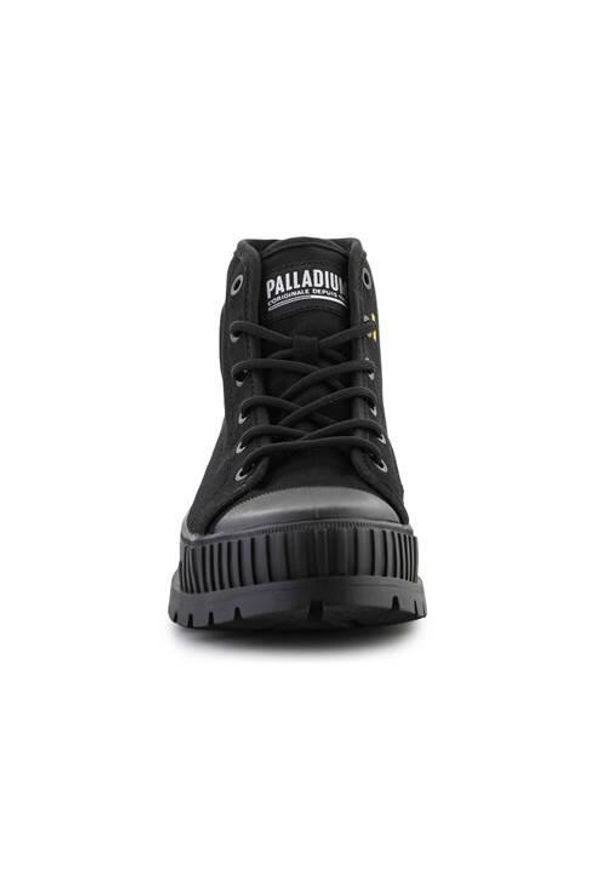 Buty do chodzenia unisex Palladium Pallashock Supply. Kolor: czarny. Materiał: tkanina. Szerokość cholewki: normalna. Sport: turystyka piesza
