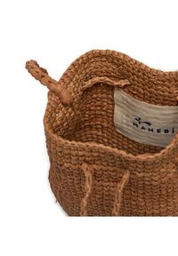Manebi Torebka Beach Bucket Mini V 2.2 CX Brązowy. Kolor: brązowy #5