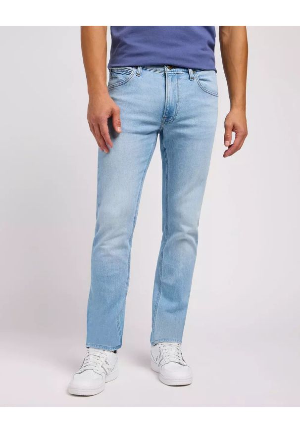 Lee - LEE DAREN ZIP FLY MĘSKIE SPODNIE JEANSOWE JEANSY DŻINSY RIVER RUN 112349882 L707015509