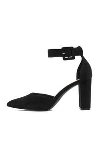 Jenny - JENNY Czółenka CEO-LH230312-5 Czarny. Kolor: czarny. Materiał: materiał #5