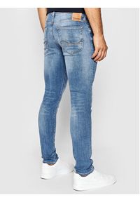 Jack & Jones - Jack&Jones Jeansy Glenn Fox 12190836 Niebieski Slim Fit. Kolor: niebieski