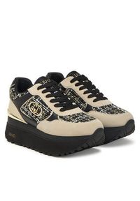 Liu Jo Sneakersy Plus 01 BF5011 PX686 Beżowy. Kolor: beżowy. Materiał: zamsz, skóra