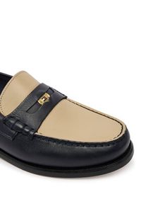 TOMMY HILFIGER - Tommy Hilfiger Mokasyny Penny Crust FM0FM05836 Granatowy. Kolor: niebieski. Materiał: skóra #3