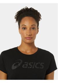 Asics Koszulka techniczna Asics Big Logo Tee Iii 2032C411 Czarny Ahletic Fit. Kolor: czarny. Materiał: bawełna
