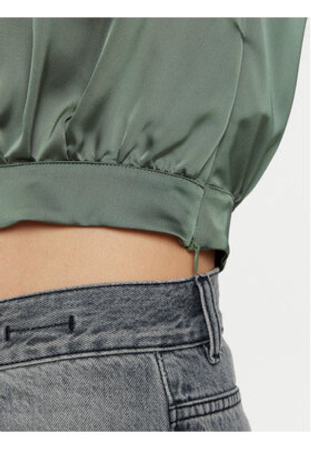 Hugo - HUGO Bluzka Canile-1 50530475 Zielony Regular Fit. Kolor: zielony. Materiał: syntetyk