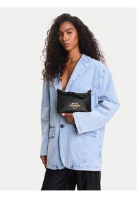 Love Moschino - LOVE MOSCHINO Torebka JC4312PP0MK1300A Czarny. Kolor: czarny. Materiał: skórzane