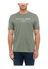 Męski T-Shirt Mustang Style Austin Agave Green 1016867 6473 #1