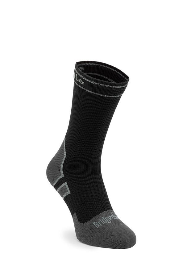 BRIDGEDALE - Skarpety wodoodporne Bridgedale StormSock Lightweight Boot. Kolor: wielokolorowy, czarny, szary