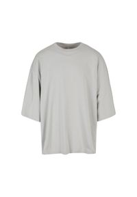BUILD YOUR BRAND - Ogromna Koszulka Unisex Dla Dorosłych. Kolor: szary