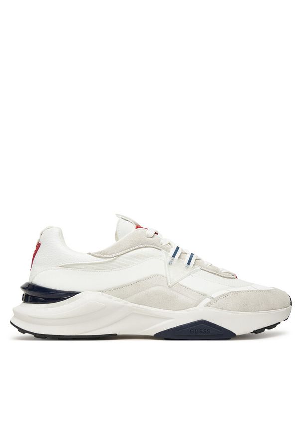 Sneakersy Guess. Kolor: biały