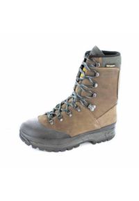 MEINDL - Buty trekkingowe zimowe dla dorosłych Meindl Antarktis GTX z membraną Gore-Tex. Kolor: brązowy. Technologia: Gore-Tex. Sezon: zima #1