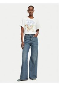 Marella T-Shirt Paraggi 2615971082 Biały Relaxed Fit. Kolor: biały. Materiał: bawełna #4