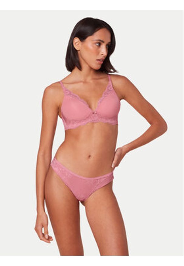 Triumph Biustonosz bezfiszbinowy Amourette Charm T10214457 Różowy. Kolor: różowy. Materiał: syntetyk